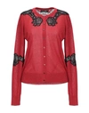 Dolce & Gabbana Cardigans In Red