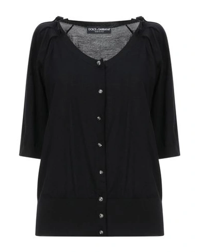 Dolce & Gabbana Cardigans In Black