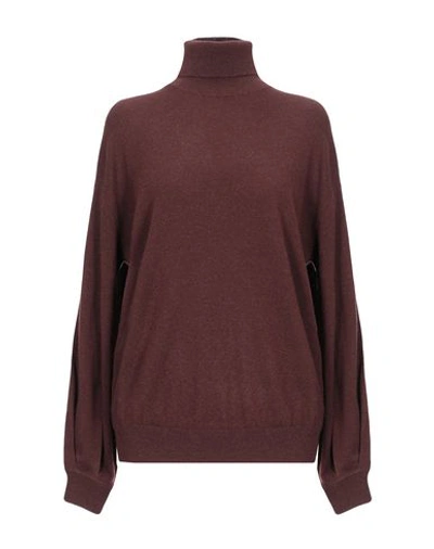 Brunello Cucinelli Cashmere Blend In Brown