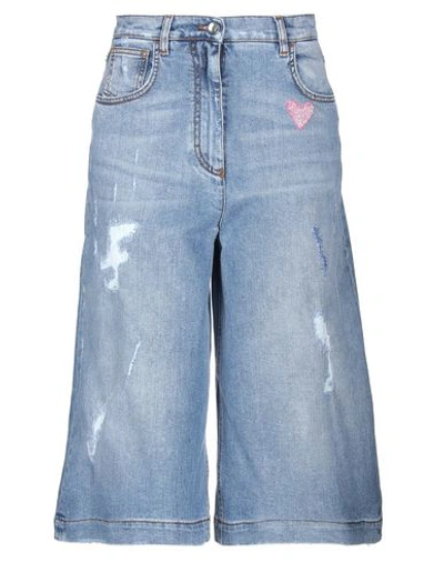 Dolce & Gabbana Denim Cropped In Blue