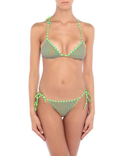 Diane Von Furstenberg Bikini In Acid Green