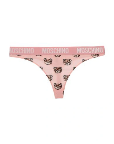Moschino Thongs In Pink