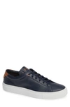 Good Man Brand Edge Sneaker In Navy Leather