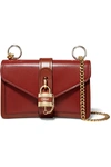CHLOÉ ABY CHAIN LEATHER SHOULDER BAG