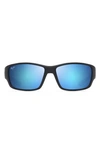 Maui Jim Men's Local Kine Polarized Nylon Wrap Sunglasses In Crl