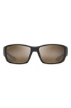 Maui Jim Local Kine H810-25mc In Dk Brown/ Tan/ Cream