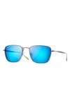 MAUI JIM SPINNAKER 54MM POLARIZED SUNGLASSES,B545-11B