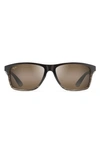 Maui Jim Onshore 58mm Polarized Sunglasses In Bronze Polar