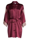 IN BLOOM River Deep Satin Robe