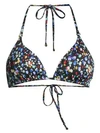 STELLA MCCARTNEY Pebble-Print Bikini Top