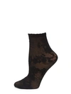 Natori Scarlet Sheer Socks In Black