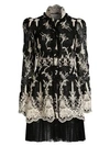 ALEXIS Hilaria Embroidered Lace Dress