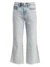 CURRENT ELLIOTT Femme Cropped Bell-Cuff Jeans