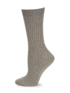 Hanro Wool Blend Socks In Taupe