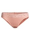 Hanro Moments High-cut Panties In Rouge