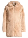 APPARIS Marie Hooded Faux Fur Coat