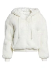 BLANC NOIR Aspen Faux Fur Hoodie