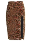 CAROLINE CONSTAS Fil Coupe Pencil Skirt