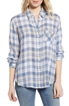 Rails Charli Shirt In White Sand Coast