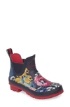 Joules Wellibob Short Rain Boot In Camo Floral