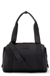 Dagne Dover Medium Landon Neoprene Carryall Duffle Bag In Onyx