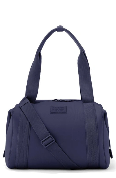 Dagne Dover Medium Landon Neoprene Carryall Duffle Bag In Storm