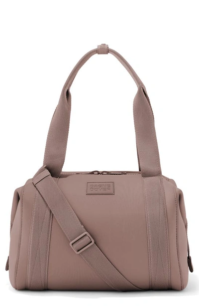 Dagne Dover Medium Landon Neoprene Carryall Duffle Bag In Dune