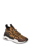Calvin Klein Women's Hue Sneakers Women's Shoes In Animal Print Fabric