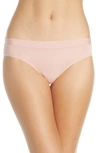 Tommy John Second Skin Cheeky Bikini In Mellow Rose