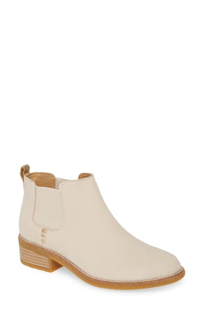 Sperry Maya Chelsea Boot In Ivory Leather