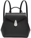 CALVIN KLEIN LOCK LEATHER BACKPACK