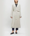 PAS DE CALAIS LONG LAPEL COAT WITH WAIST TIE,5057865698762