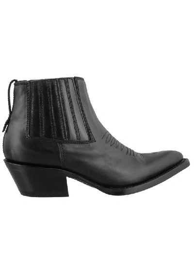 Ash Pepper Ankle Boots In Black