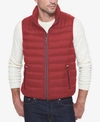 Tommy Hilfiger Men's Quilted Vest, Created For Macy's In Midnight Buff