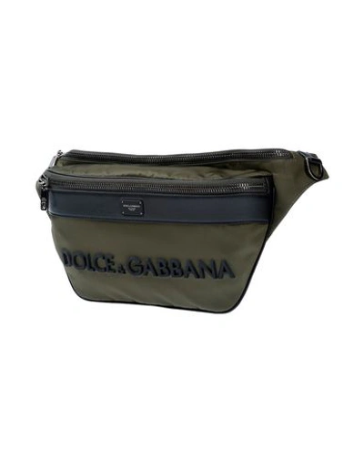 Dolce & Gabbana Bum Bags In Military Green