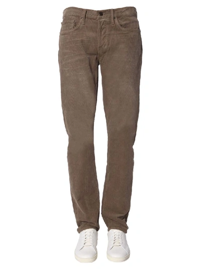 Tom Ford "corduroy" Trousers In Brown