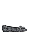 Dolce & Gabbana Loafers In Grey
