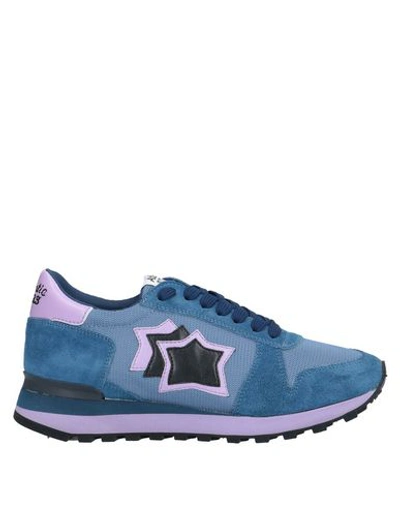 Atlantic Stars Sneakers In Slate Blue