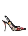 DOLCE & GABBANA DOLCE & GABBANA WOMAN PUMPS PINK SIZE 7.5 TEXTILE FIBERS,11711757CT 10