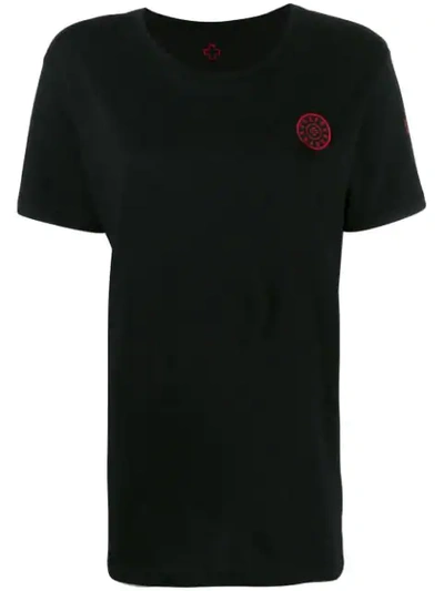 A.f.vandevorst Joseph Logo Patch T-shirt In Black