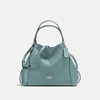 Coach Edie Schultertasche 28 In Sage/silver