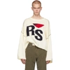 RAF SIMONS OFF-WHITE 'RS' SWEATER