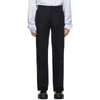 RAF SIMONS RAF SIMONS NAVY ILLUSIONS STRAIGHT FIT TROUSERS