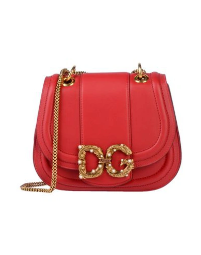 Dolce & Gabbana Handbags In Maroon