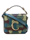 CHLOÉ Chloe C Mini Bag Antique Green