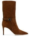 GIUSEPPE ZANOTTI SUEDE ANKLE BOOTS