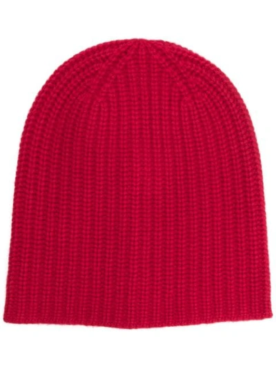 Alex Mill Ribbed Beanie In Red