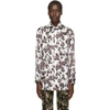 MM6 MAISON MARGIELA MM6 MAISON MARGIELA WHITE FLORAL PRINT SHIRT