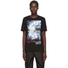Versace Printed Stretch-cotton Jersey T-shirt In Black