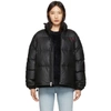 ALEXANDER WANG ALEXANDER WANG BLACK DOWN PLEATHER CHYNATOWN JACKET